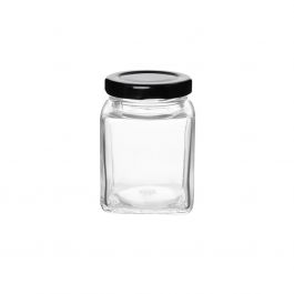 80ml Square Glass Jars With Lids